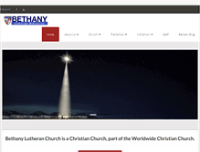 Tablet Screenshot of gobethany.com